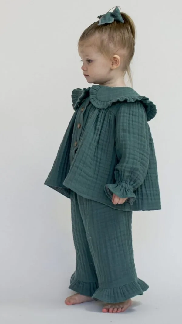 Blouse and Pants Lounge Set Pattern 'The Royal Set'