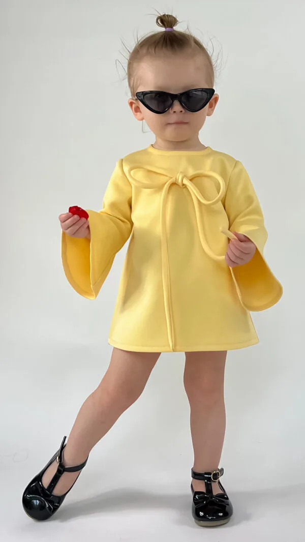 Girls Mini Dress Pattern 'Paris Fashion Week'