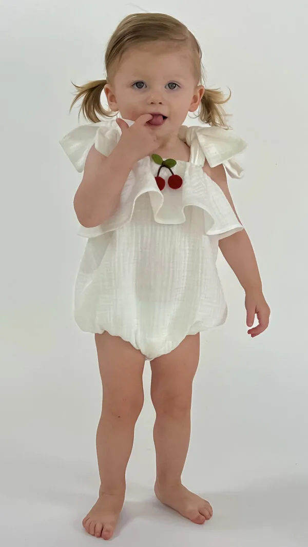 Girls Playsuit Pattern 'Vanilla Milkshake'