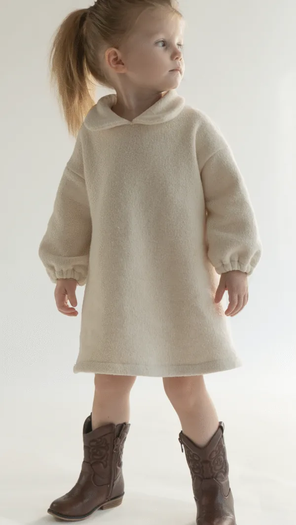 'Bonjour' Dress PDF Sewing Pattern 1Y-10Y