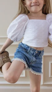 Puff Sleeve Top PDF Sewing Pattern 1T-12Y