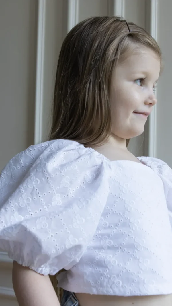 Puff Sleeve Top PDF Sewing Pattern 1T-12Y - Image 3