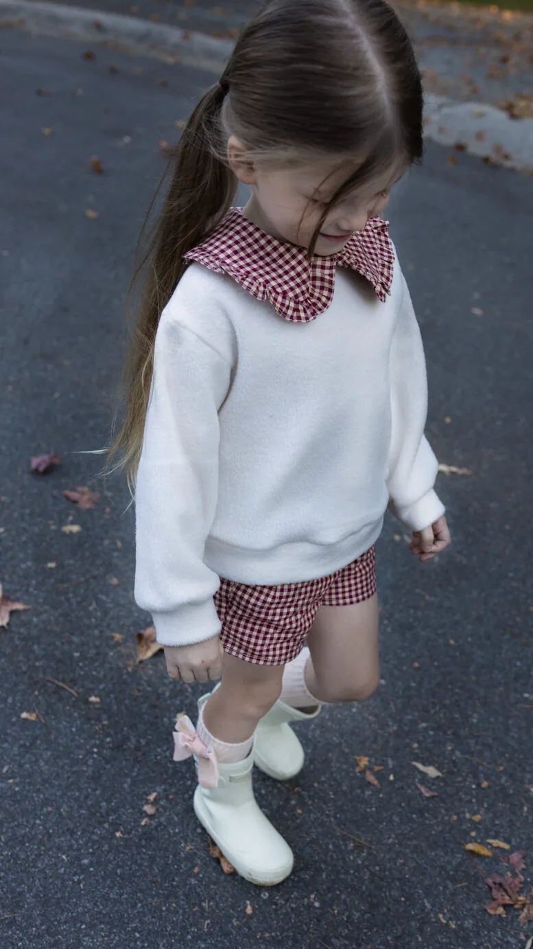 Ruffle Collar Pullover PDF Sewing Pattern 12M-12Y - Image 7