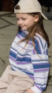 Unisex Long Sleeve T-Shirt PDF Sewing Pattern 12M-12Y
