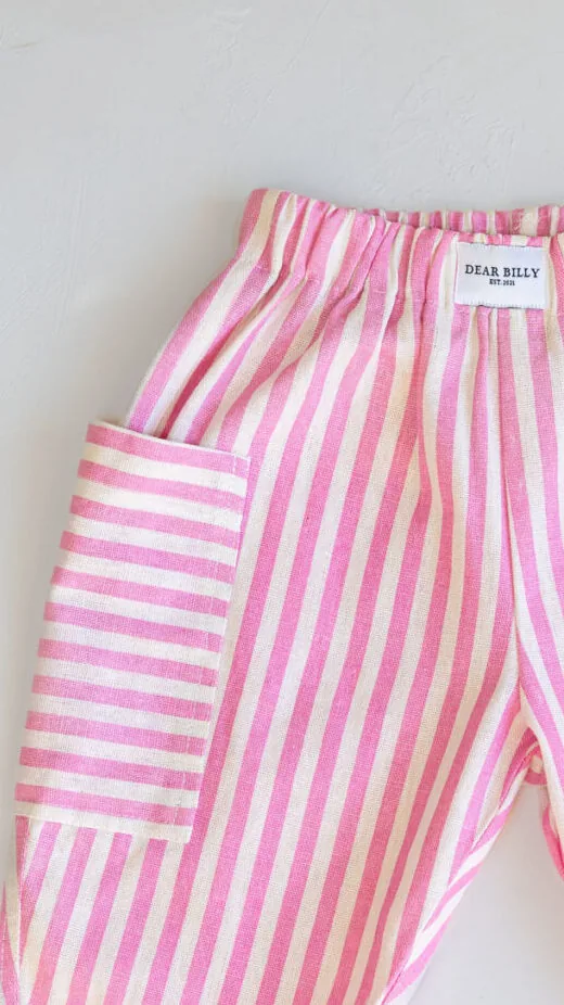 kids balloon barrel leg pdf sewing pattern