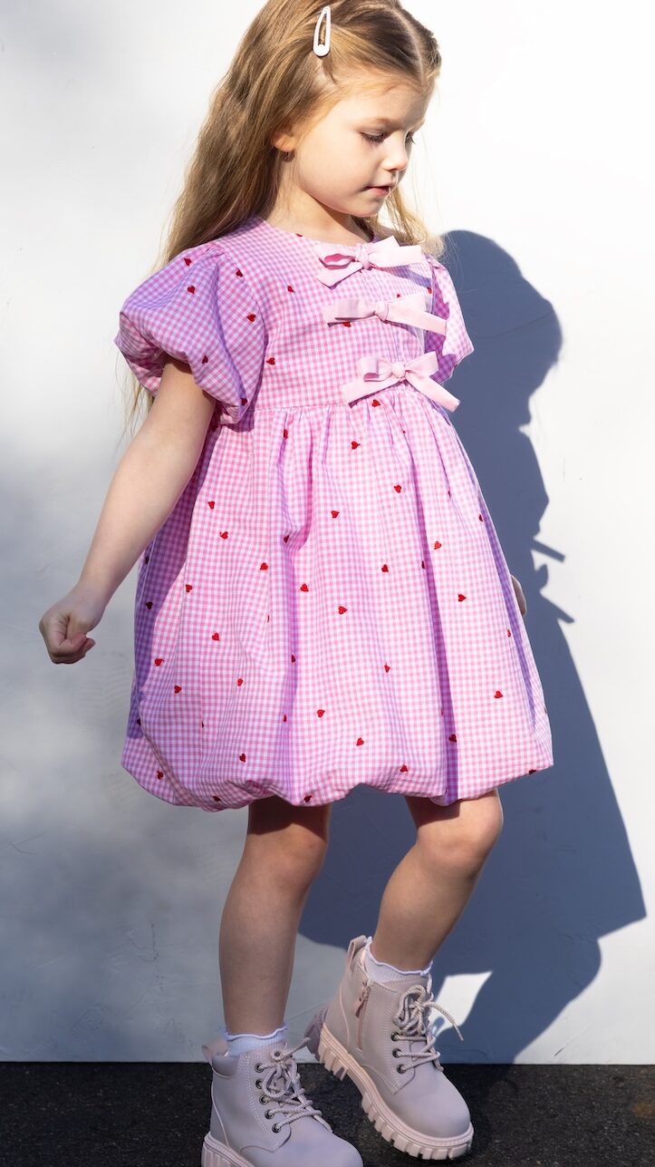Dress with Bows Sewing Pattern