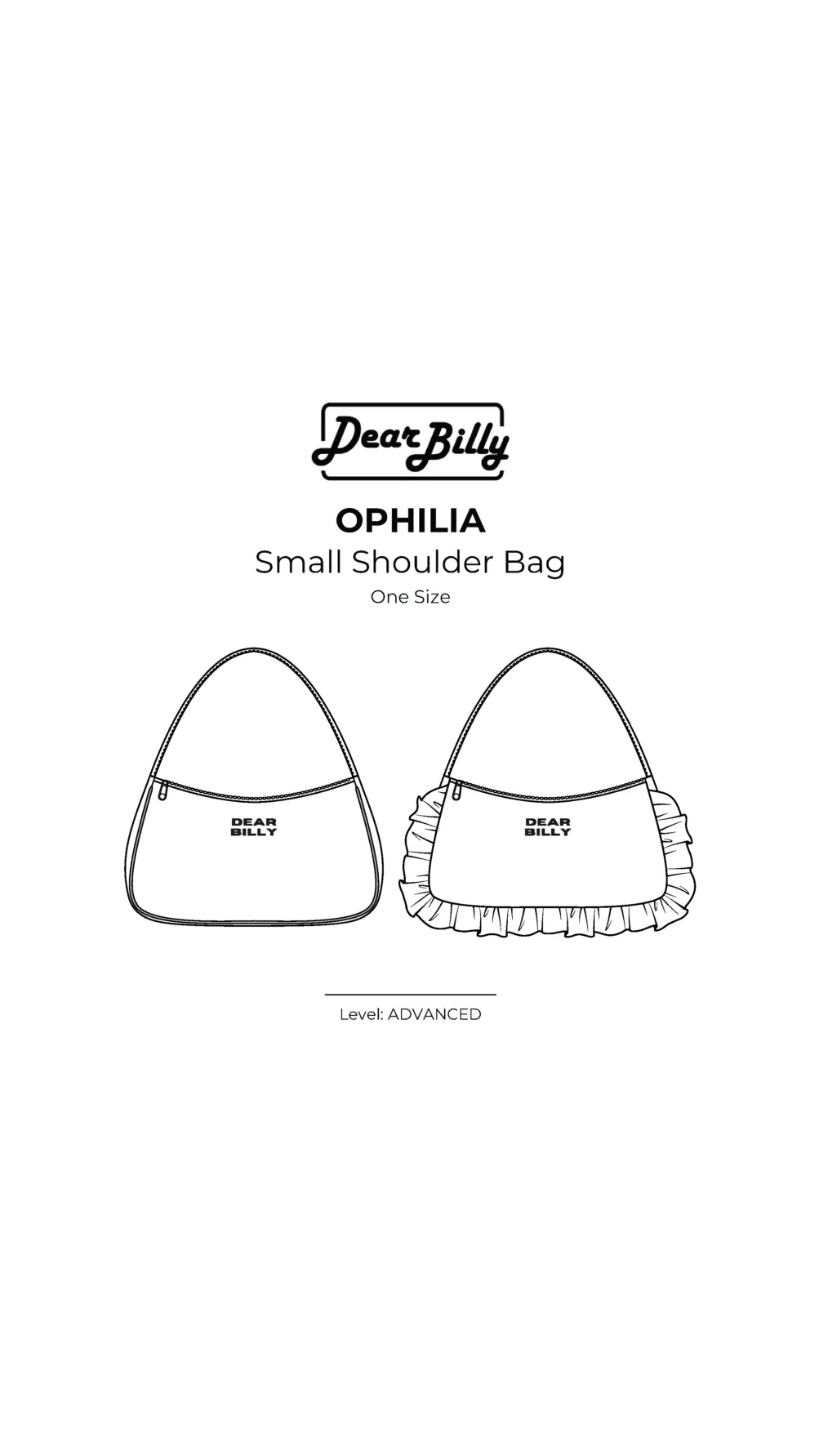 Small Shoulder Bag PDF Sewing Pattern - Image 8