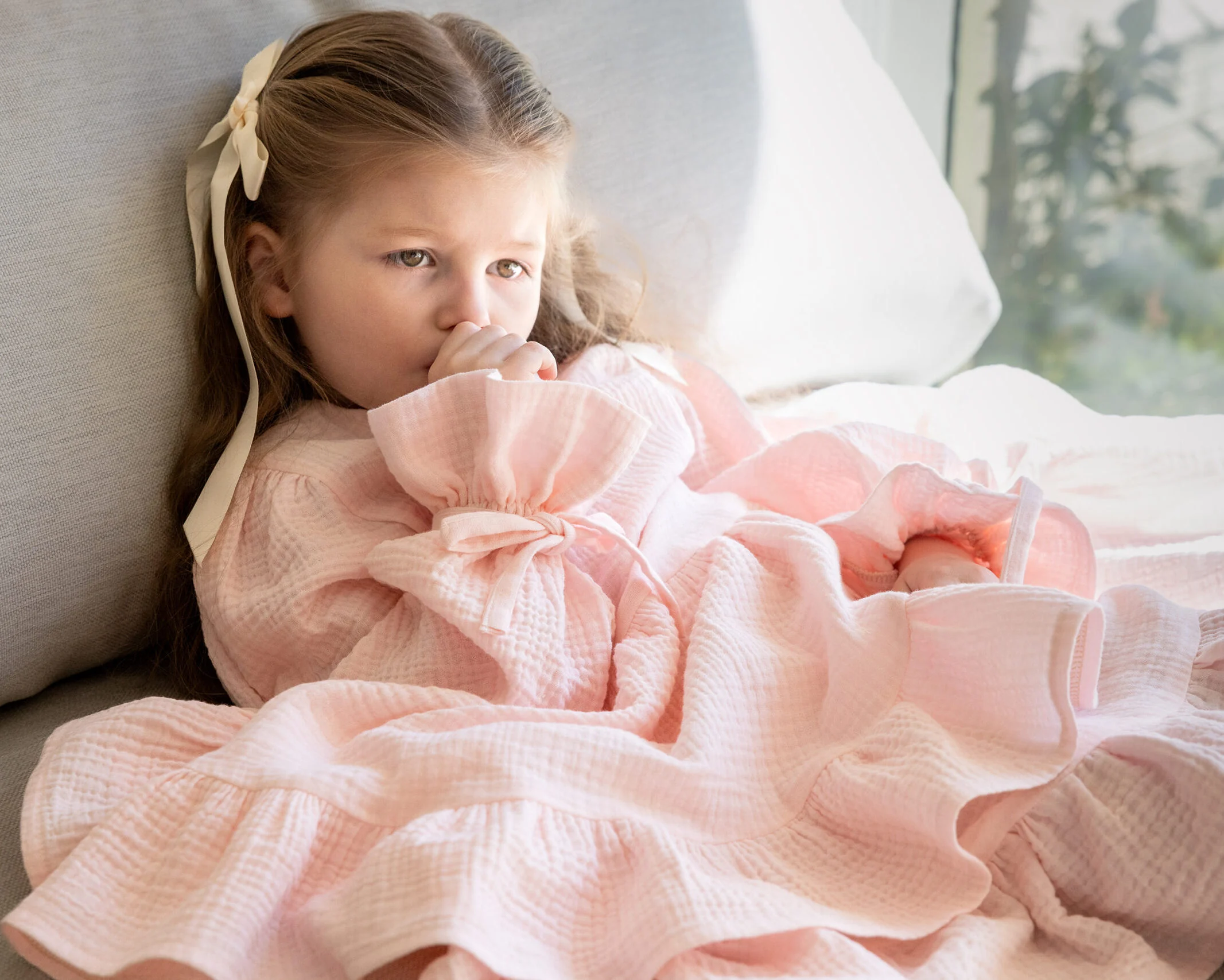 girls ruffle dress pdf sewing pattern long sleeve wrap dress buttercup dress