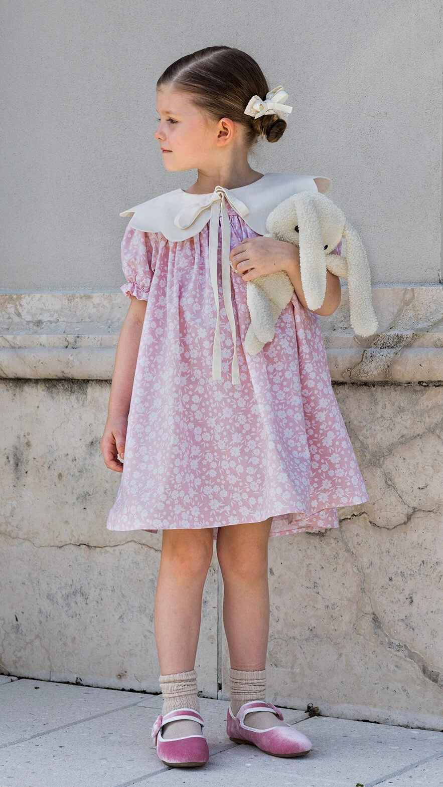 Blouse & Dress with Oversized Collar PDF Sewing Pattern | 12M–12Y - Image 10